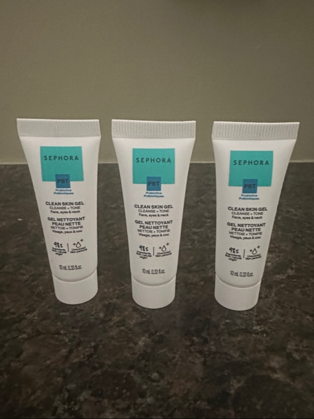 3/20 Sephora Clean Skin Gel - 10ml x 3